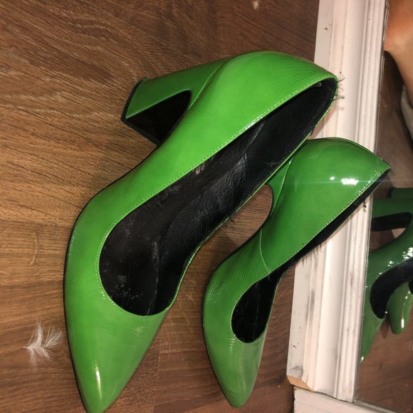 Kelly Green L’Intervalle Pumps - Picture 6 of 7